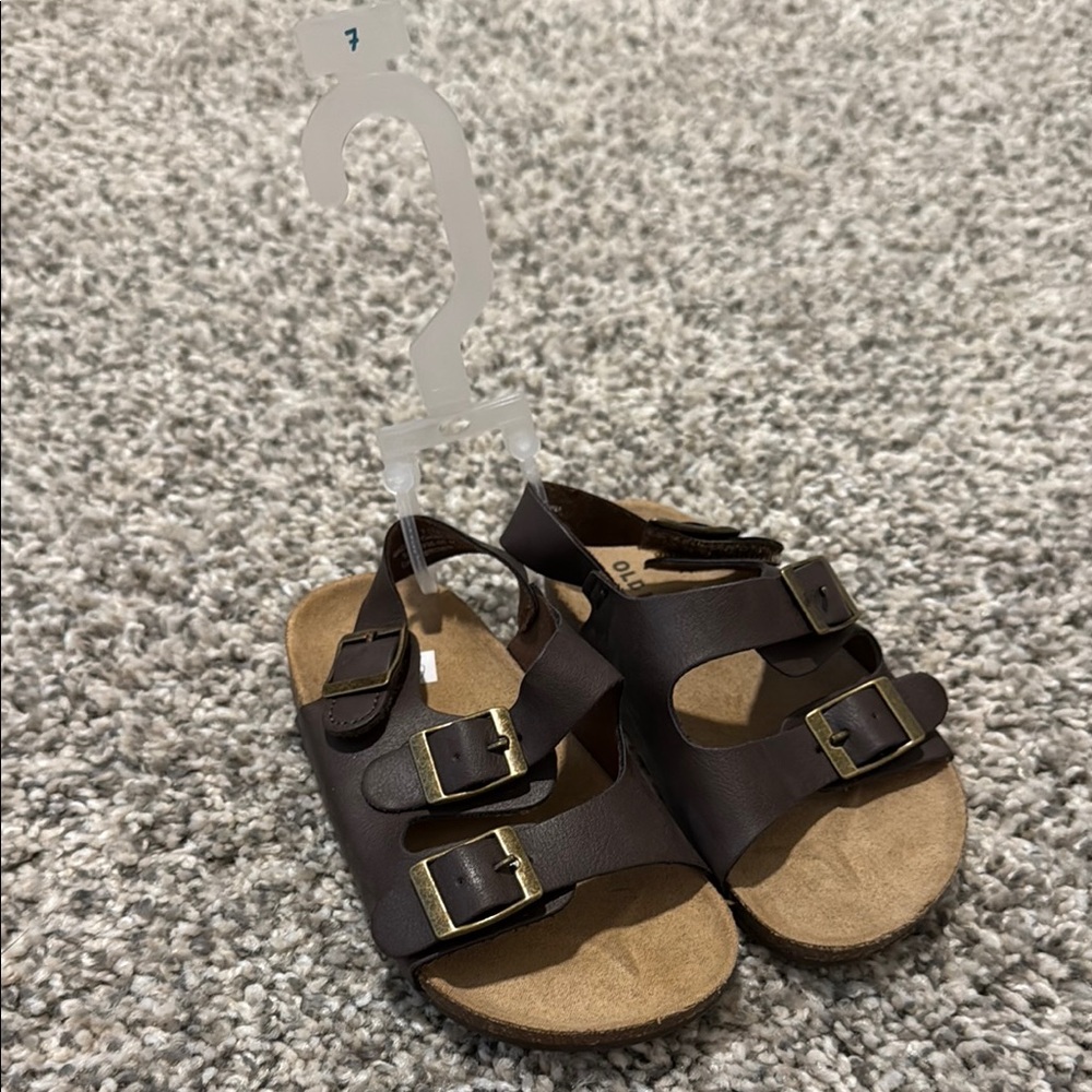 Old Navy Kids Dark Brown Sandals